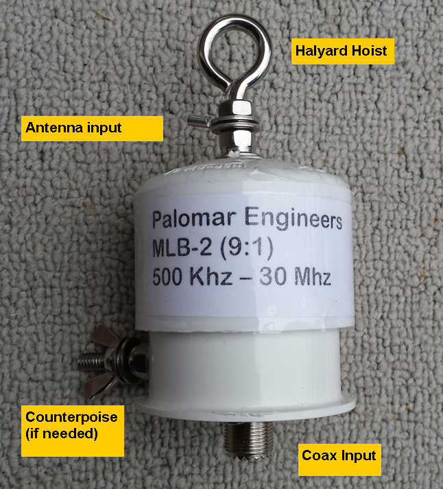 SWL Longwire Balun Palomar Engineers®