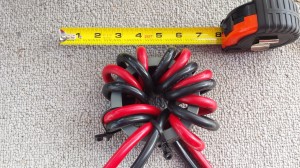 F400 on AWG 4 battery cable - 8 turns very effective on Solar, DC Powered Inverters F400 on AWG 4 battery cable - 8 turns very effective on Solar, DC Powered Inverters