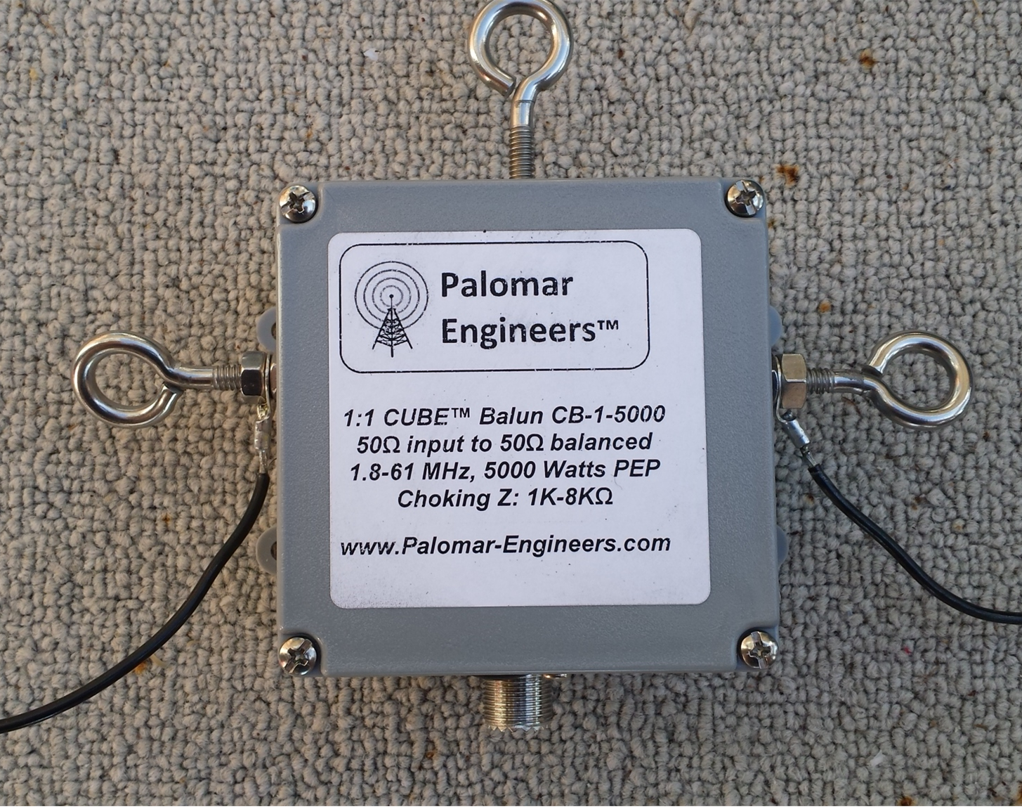Coax Feed Line Common Mode Chokes (11) Palomar Engineers®