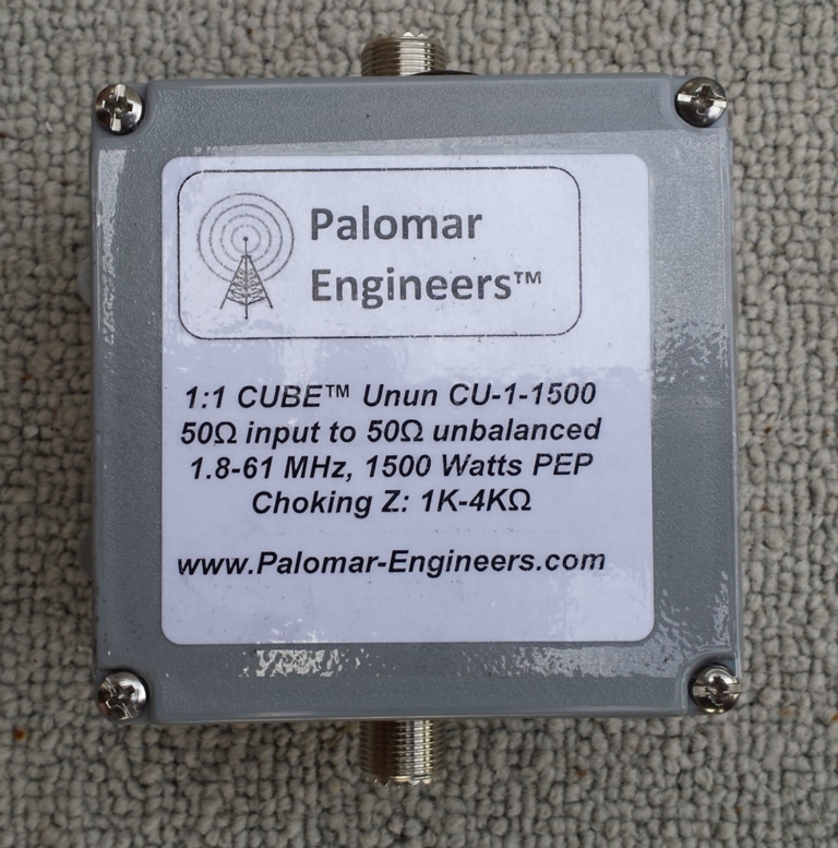 Coax Feed Line Common Mode Chokes (11) Palomar Engineers®